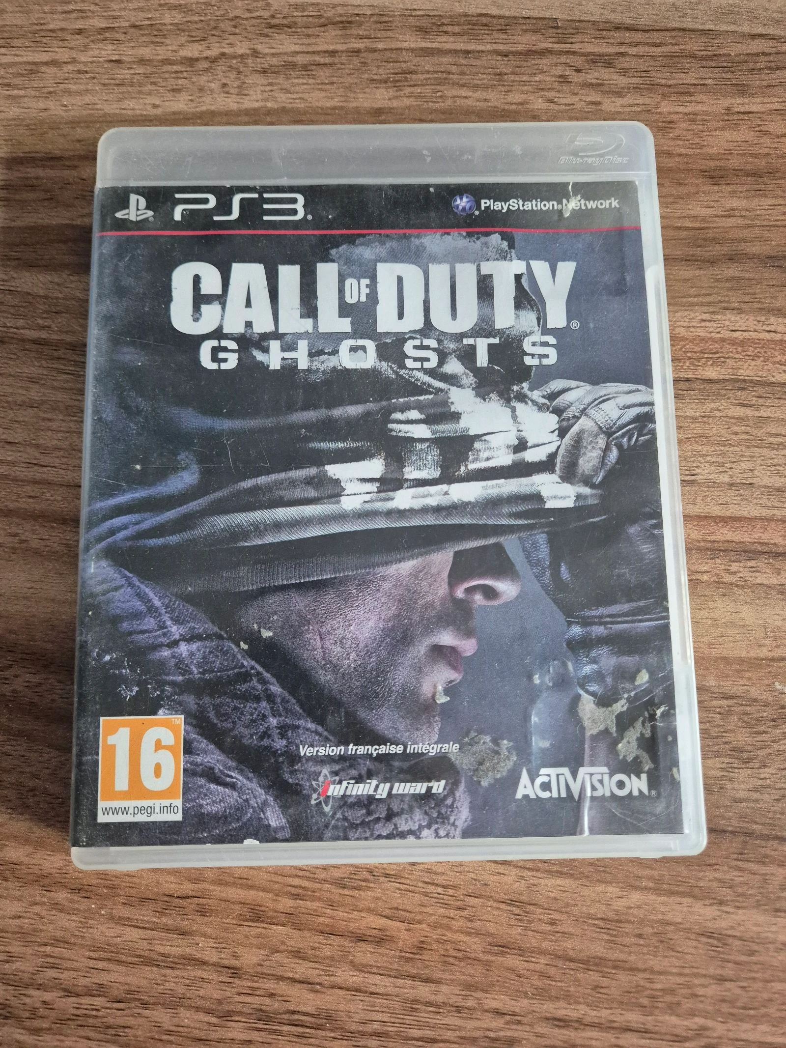 Jeu ps3 call of duty ghosts